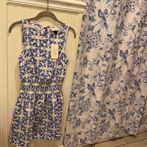 Universal Thread Blue and White Floral dress